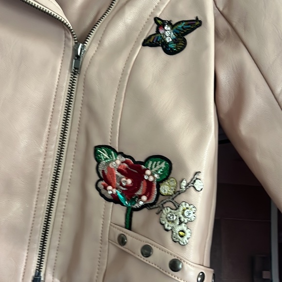 Hannah Banana Faux Leather Jacket 🌵Small - Picture 3 of 9